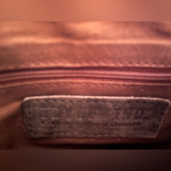 Idyllwind Brown and Cream Crossbody Bag with Fringe - Picture 8 of 9